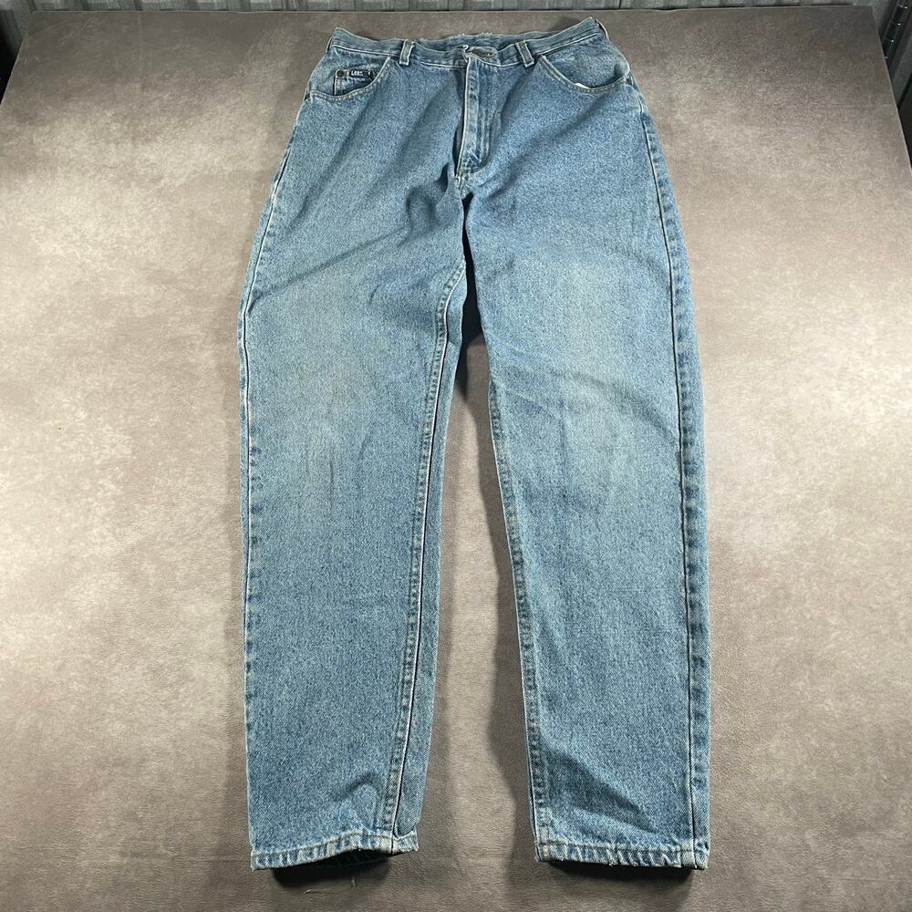 Vintage 90s Women’s Lee High Rise Mom Denim Jeans 30x30.5 - Picture 2 of 8
